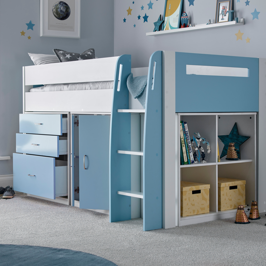 Bedmaster Lacy Storage Mid Sleeper