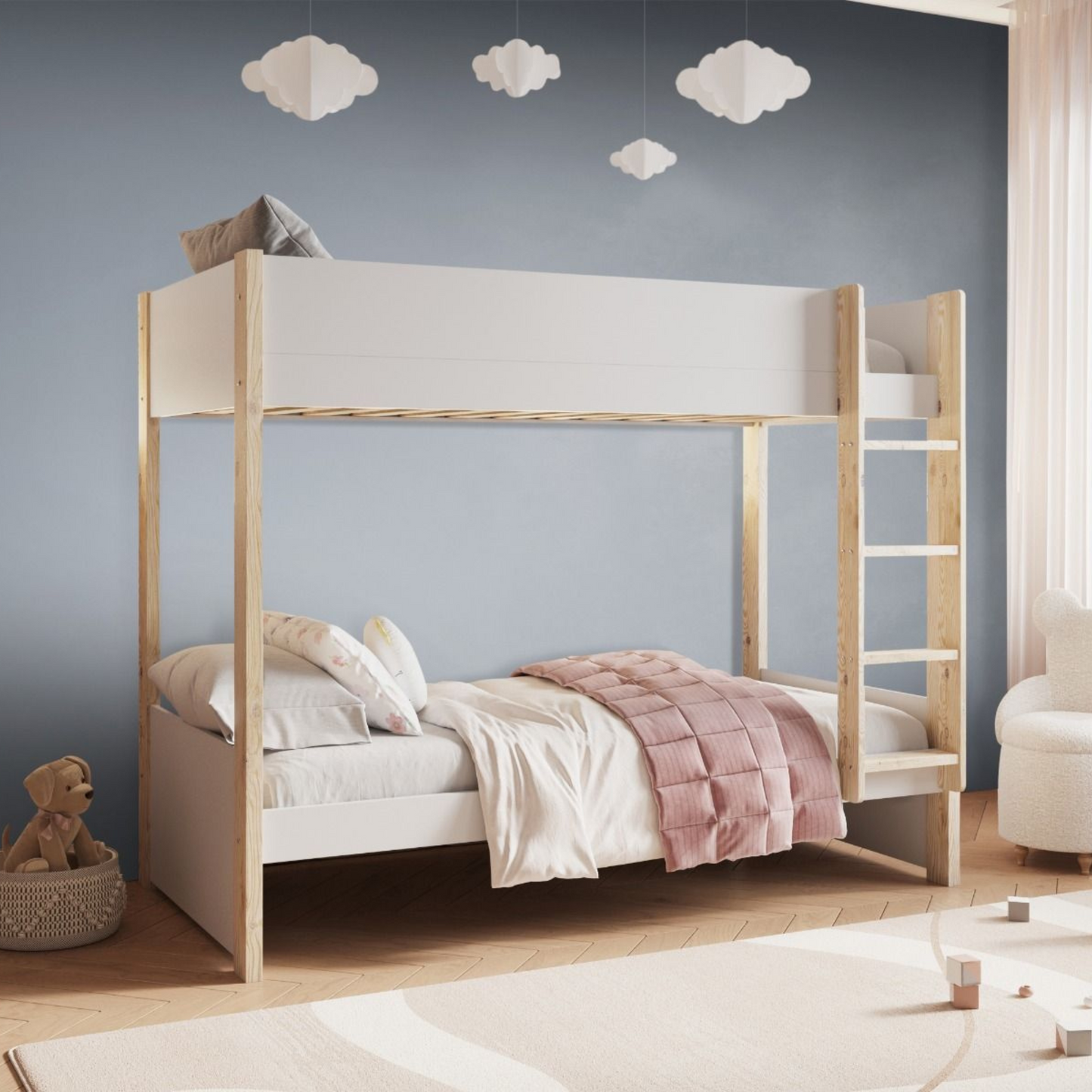 Noomi Tipo Bunk Bed whit optional trundle (FSC-CERTIFIED)