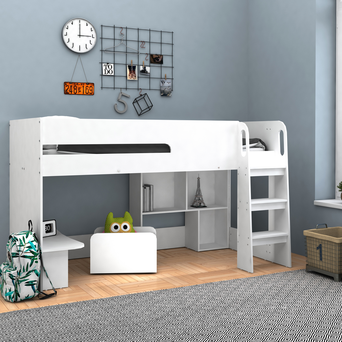 Kidsaw Mid Sleeper Toybox Cube 01
