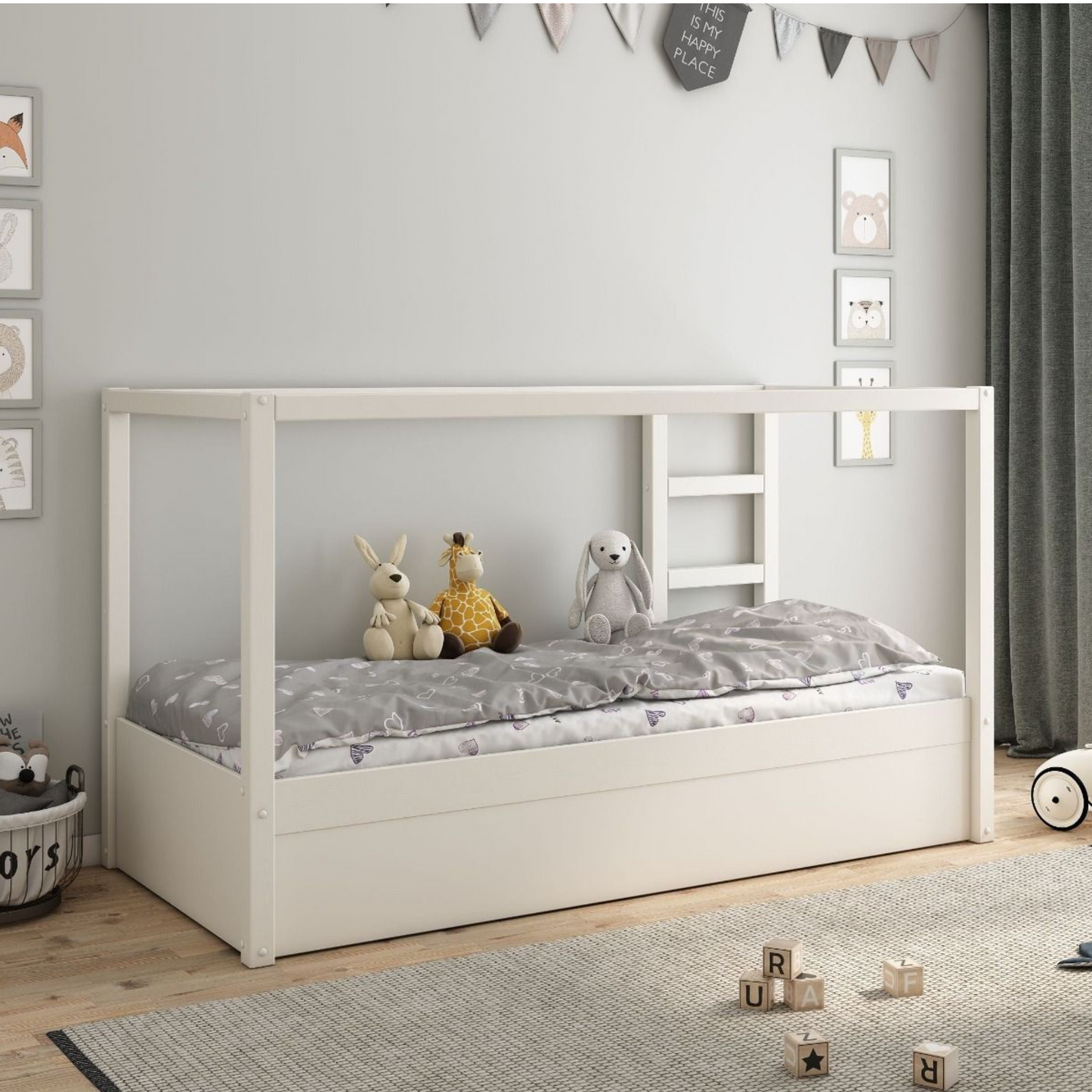 Noomi Emile Reversible Bed White (FSC CERTIFIED)