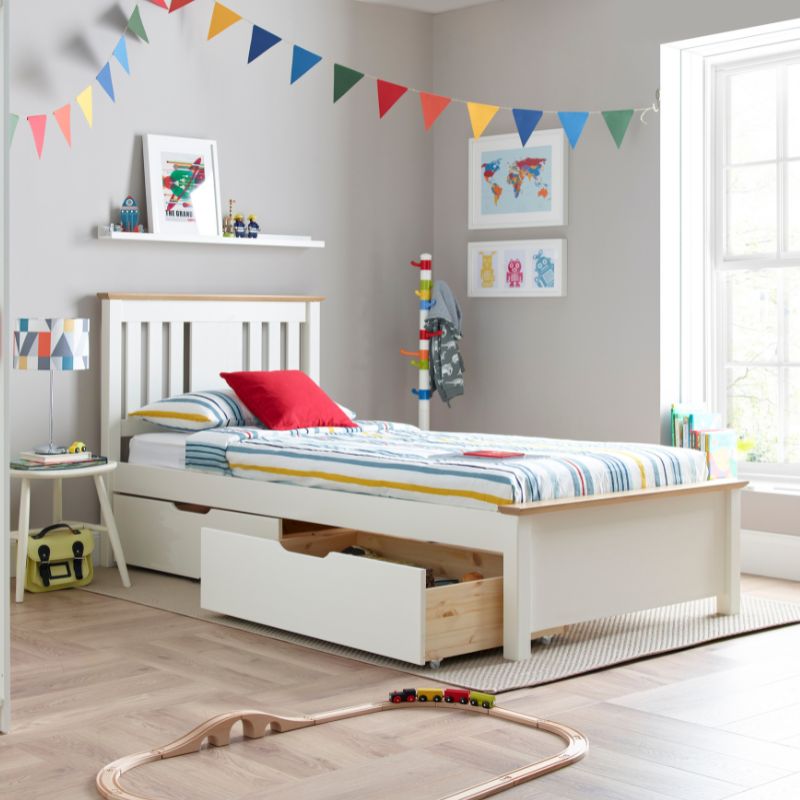 Bedmaster Chester White Solo Bed