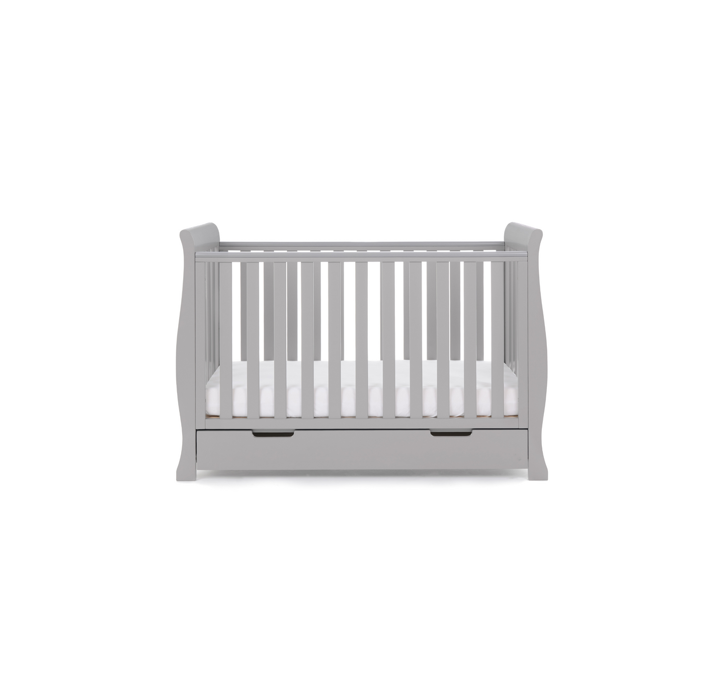Obaby Stamford Mini Cot Bed - Warm Grey 120 x 60