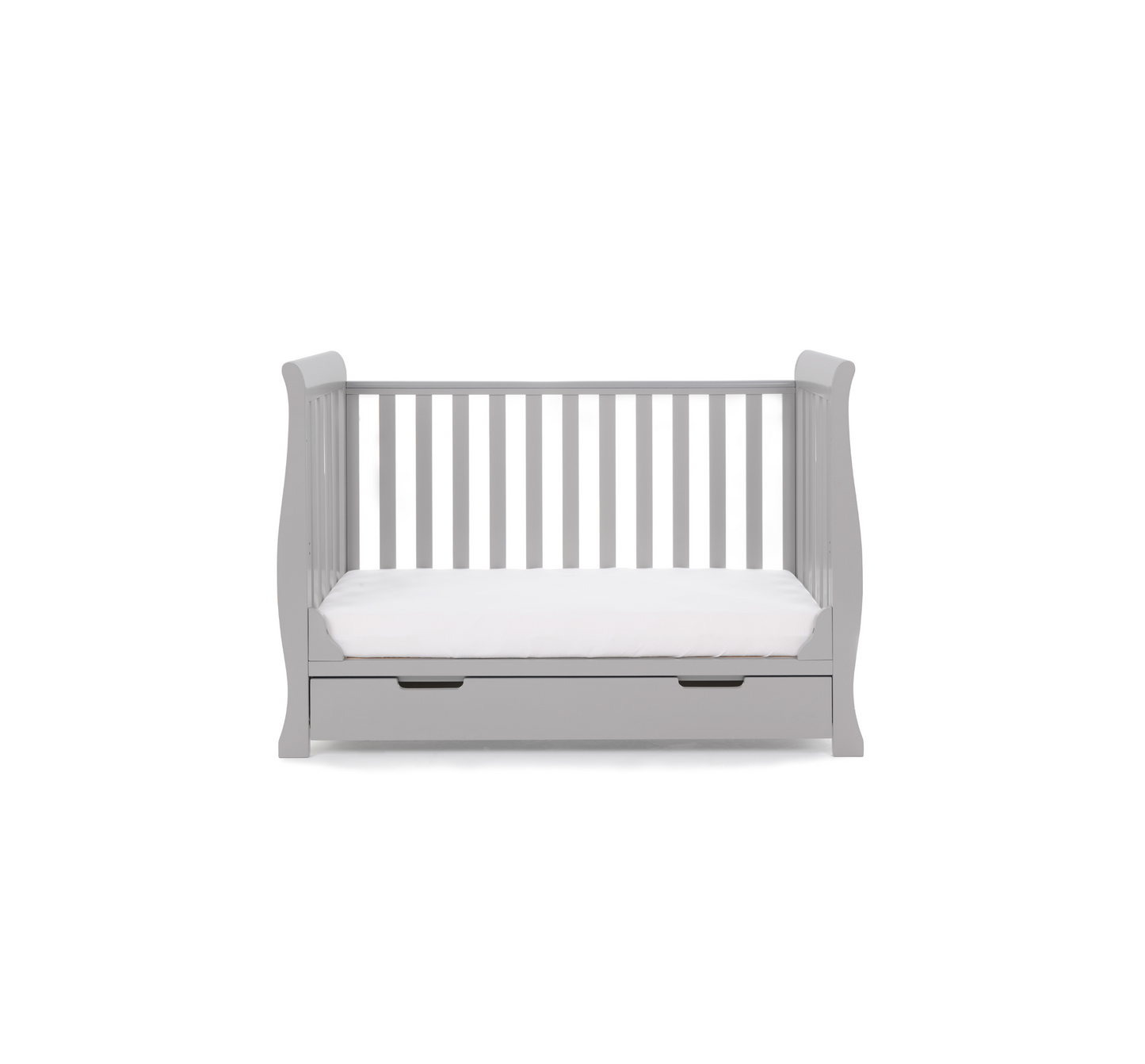 Obaby Stamford Mini Cot Bed - Warm Grey 120 x 60