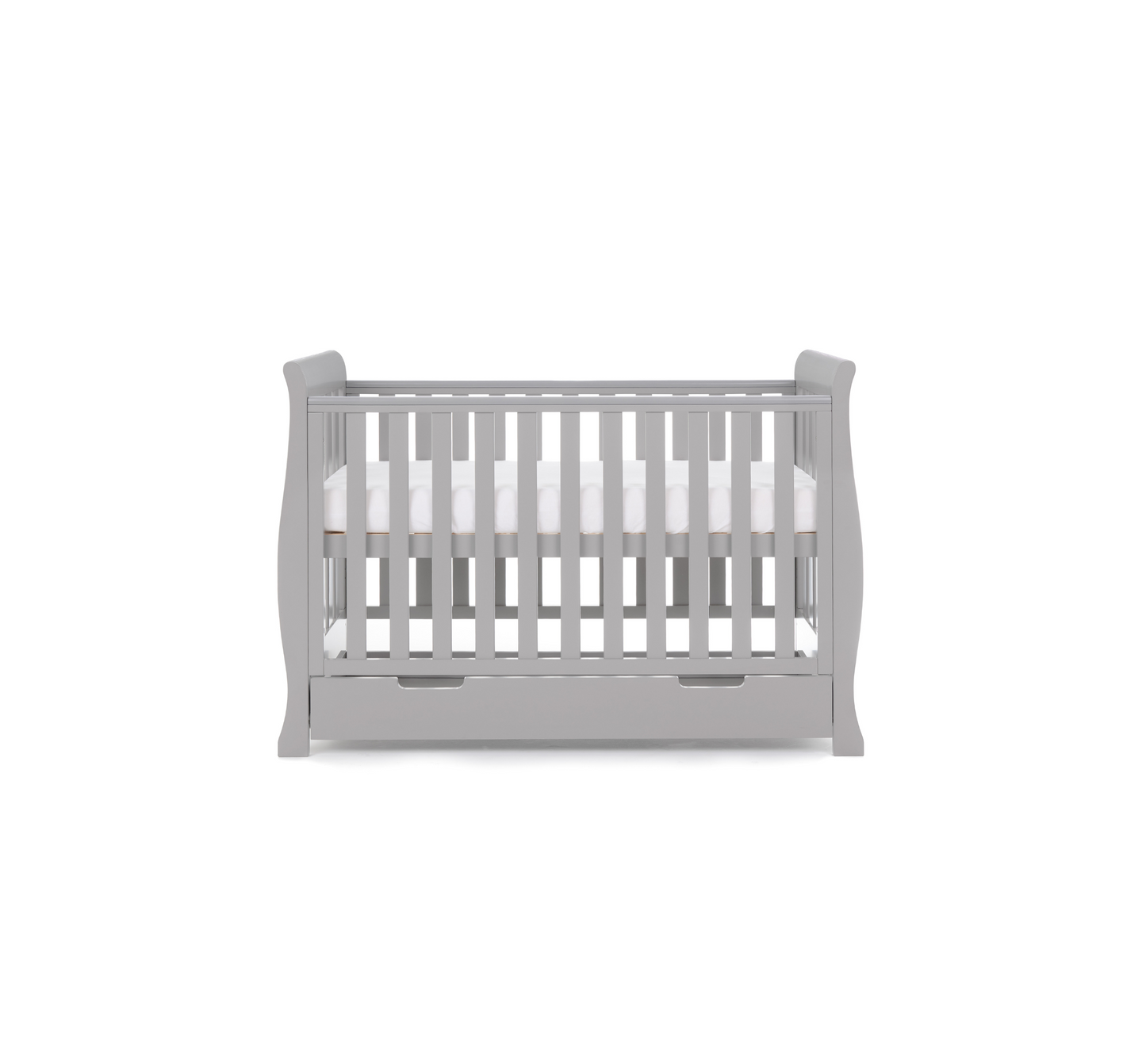 Obaby Stamford Mini Cot Bed - Warm Grey 120 x 60