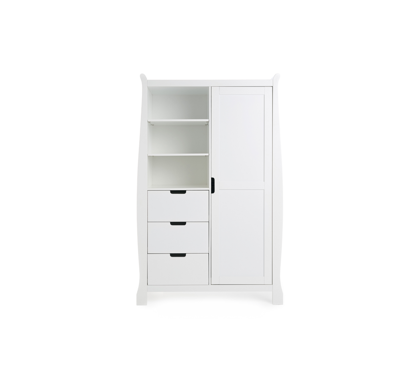 Obaby Stamford Mini 3 Piece Room Set - White 120 x 60