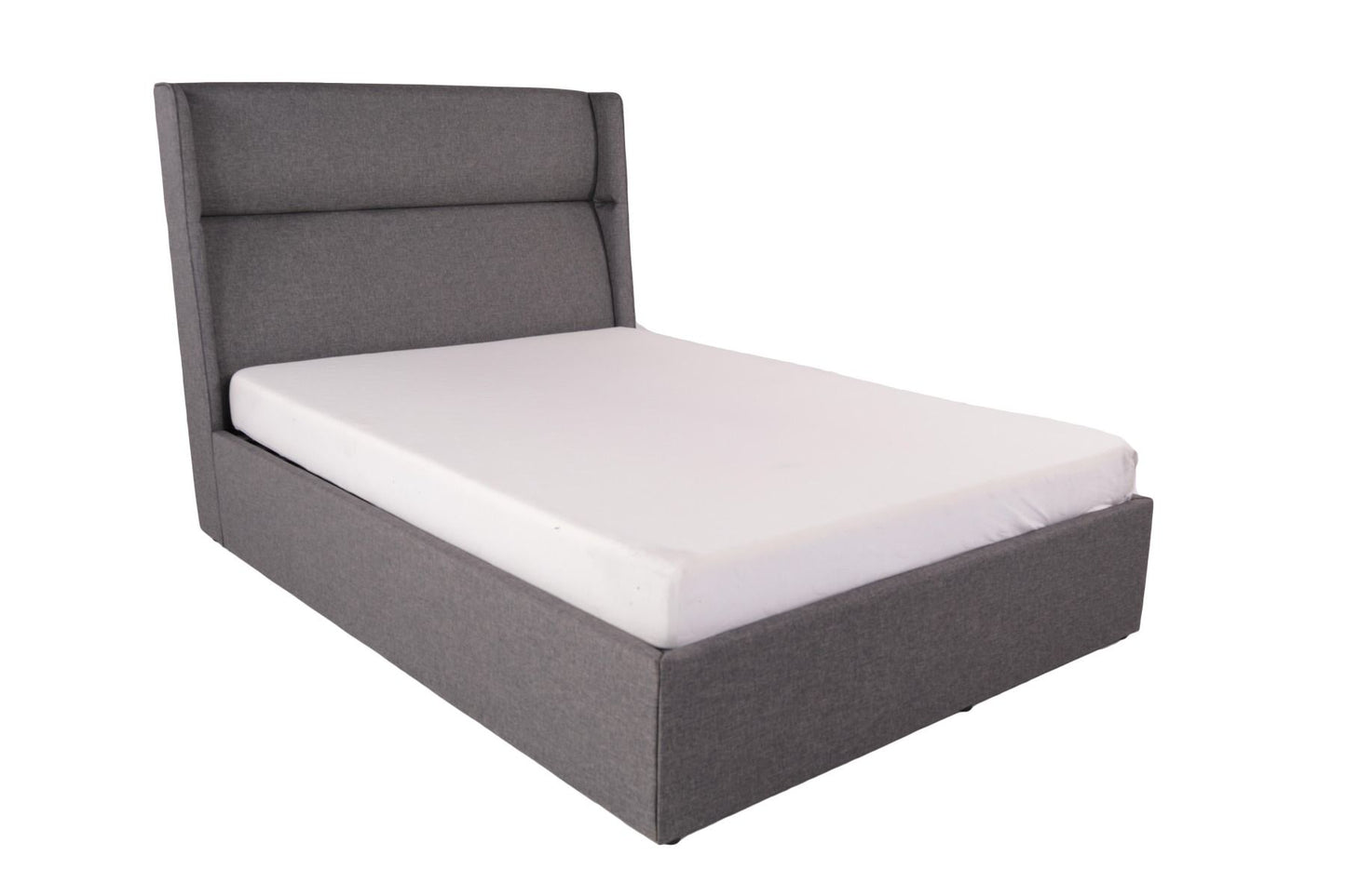 Flair Grey Fabric Rumba Ottoman Bed