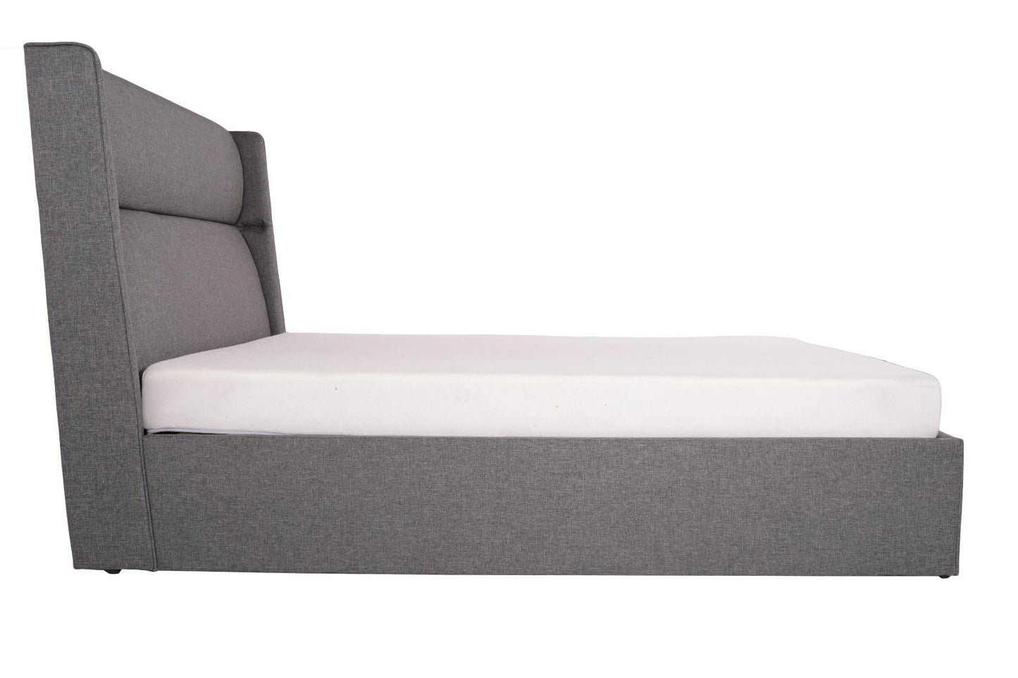 Flair Grey Fabric Rumba Ottoman Bed