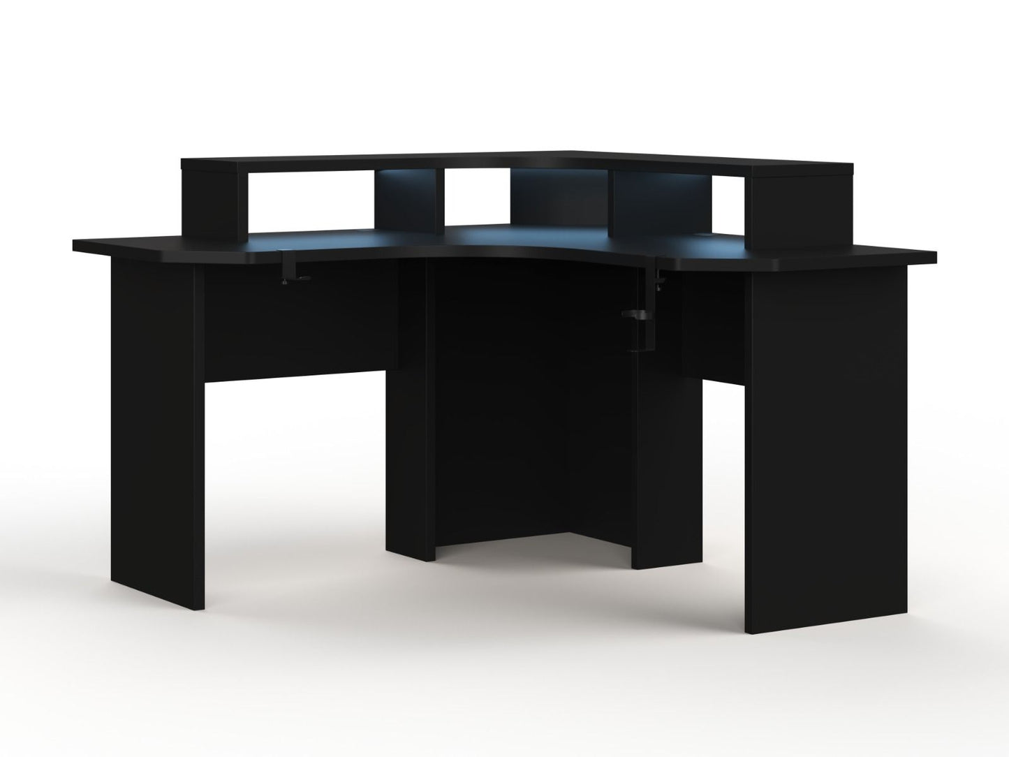 Flair Recoil Topaz Compact Corner Gaming Desk