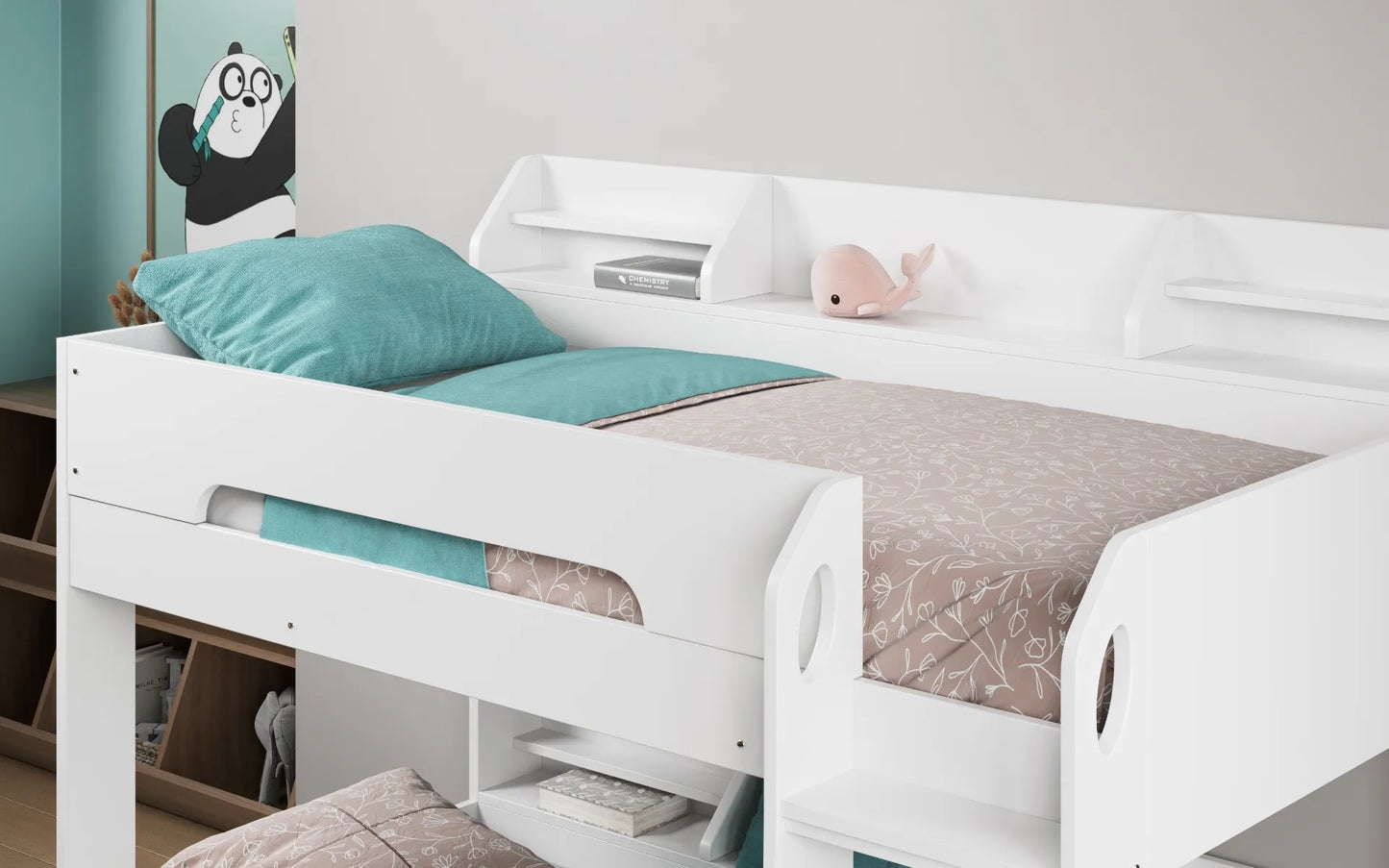 Flair Flick Bunk Bed - White