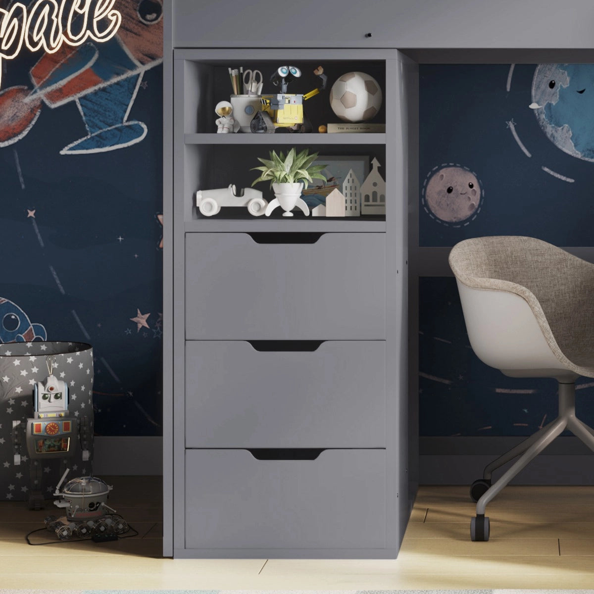 Flair Grey Cosmic Wardrobe