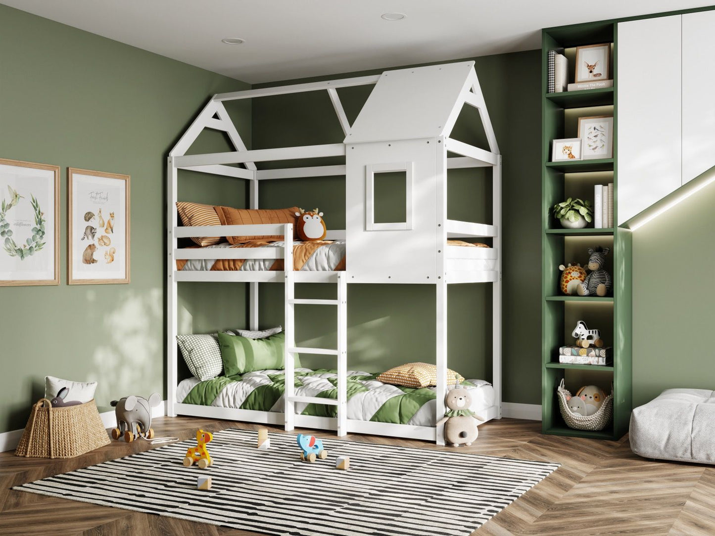 Flair Hideaway Wooden Bunk Bed