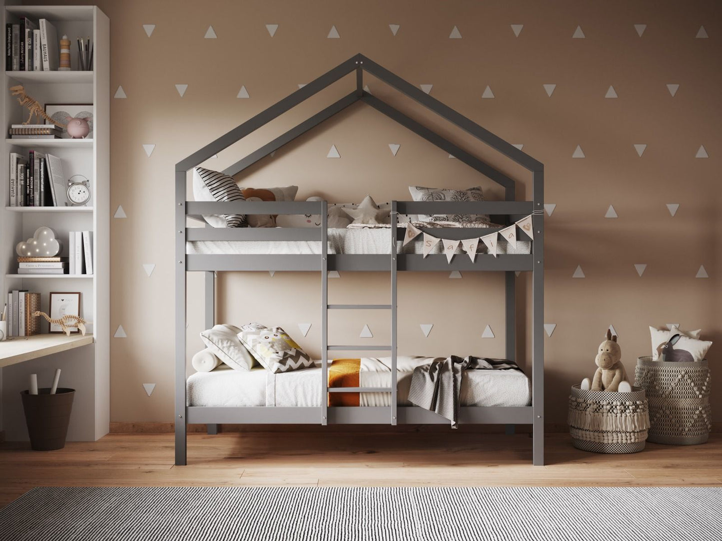 Flair Nest House Bunk Bed with Optional Storage