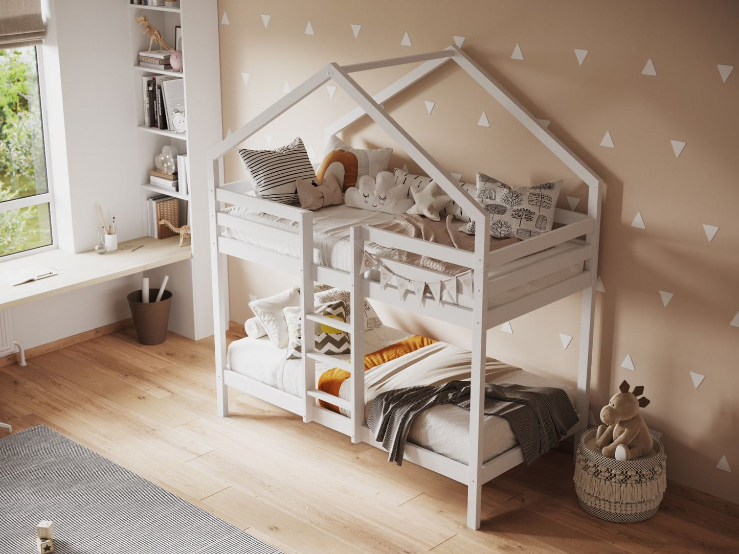 Flair Nest House Bunk Bed with Optional Storage