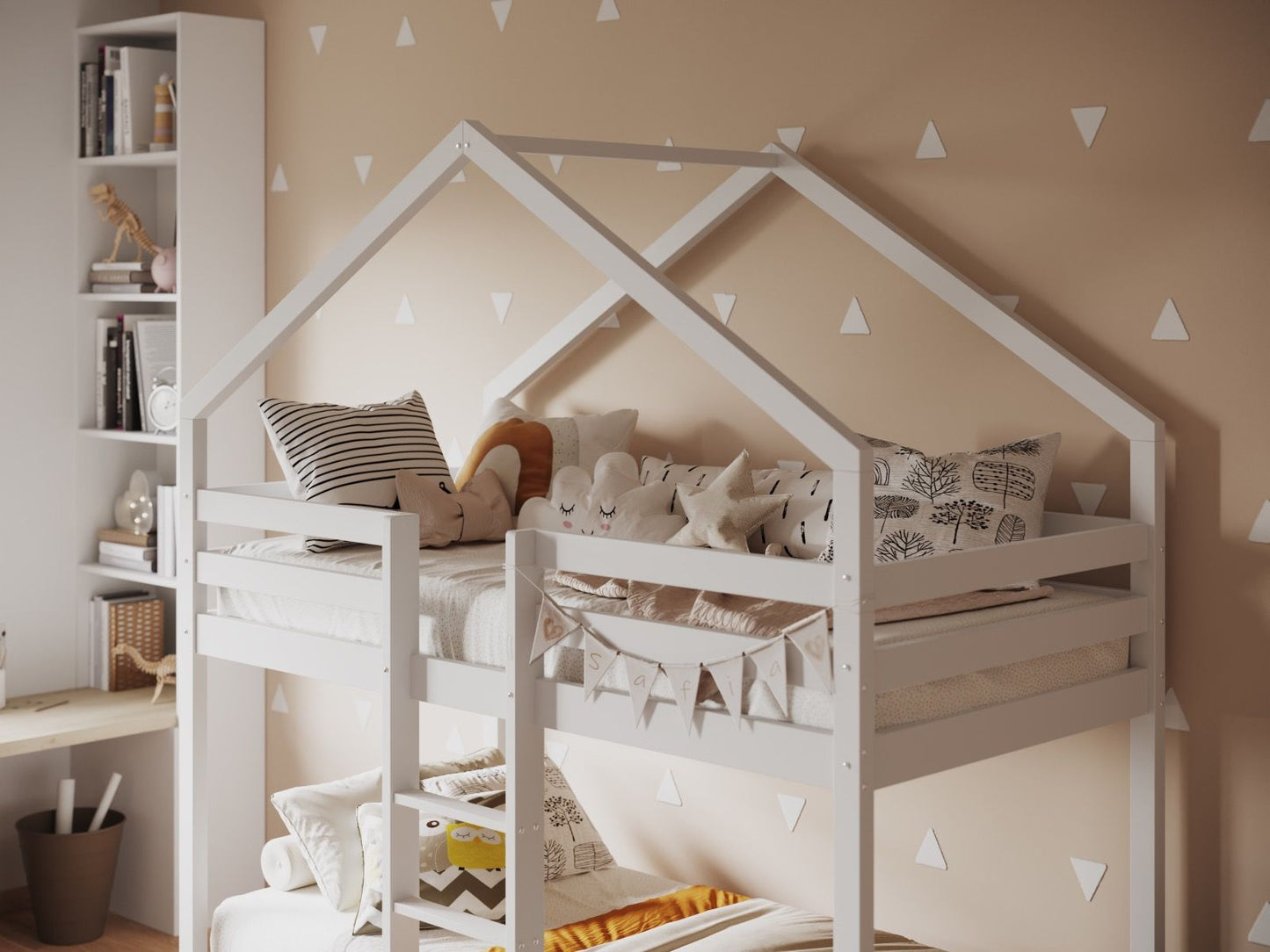 Flair Nest House Bunk Bed with Optional Storage