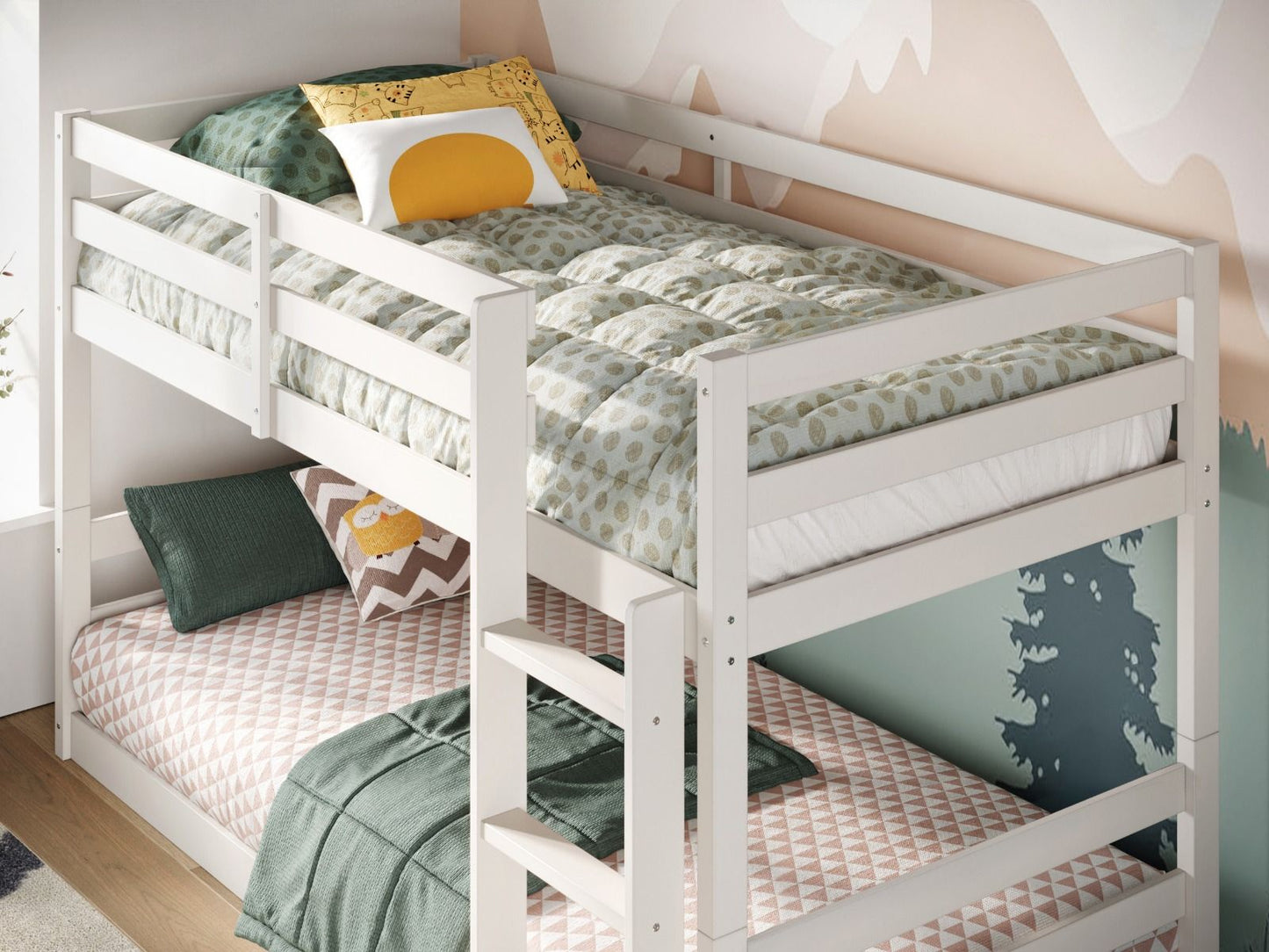 Flair Shasha Low Wooden Bunk Bed