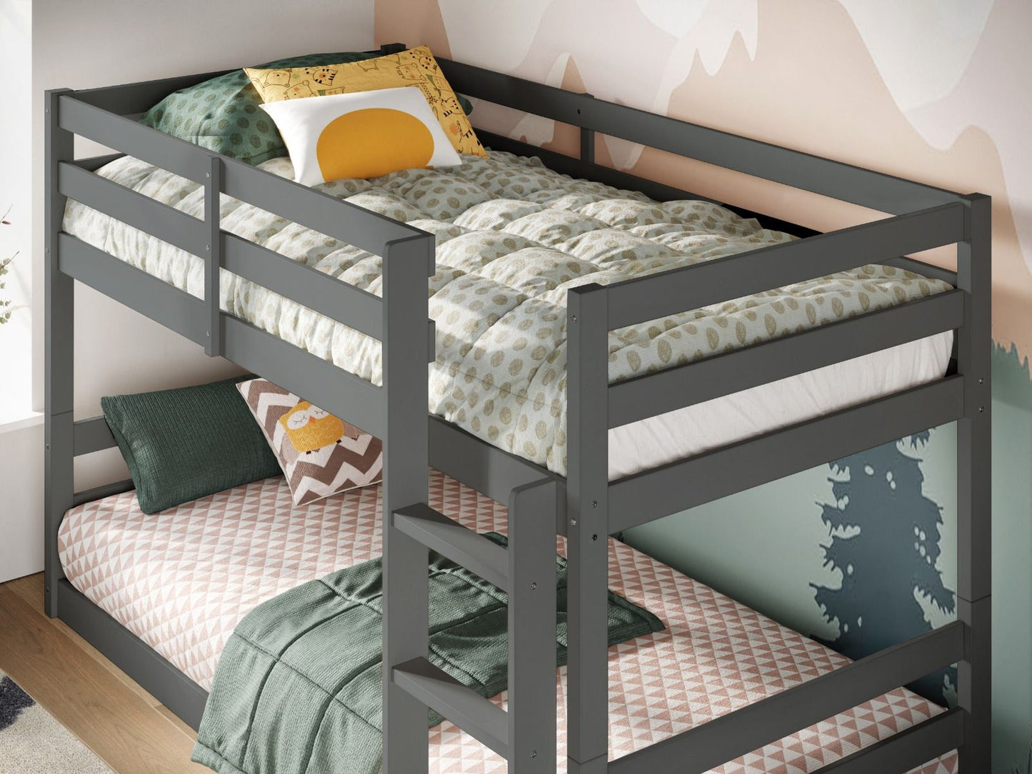 Flair Shasha Low Wooden Bunk Bed