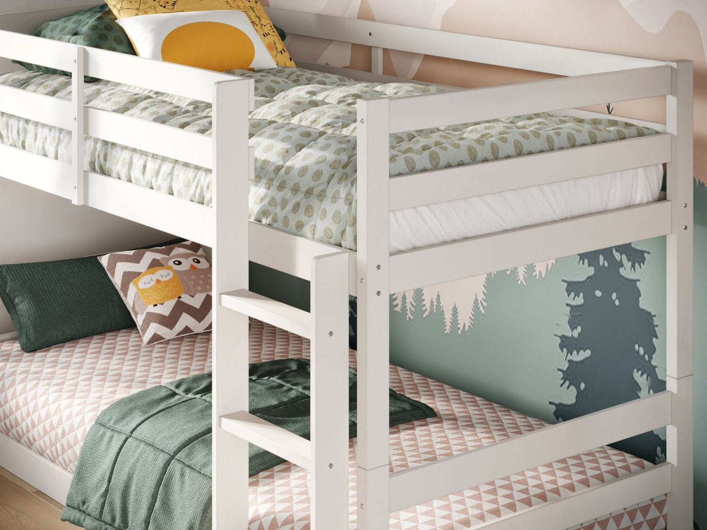 Flair Shasha Low Wooden Bunk Bed