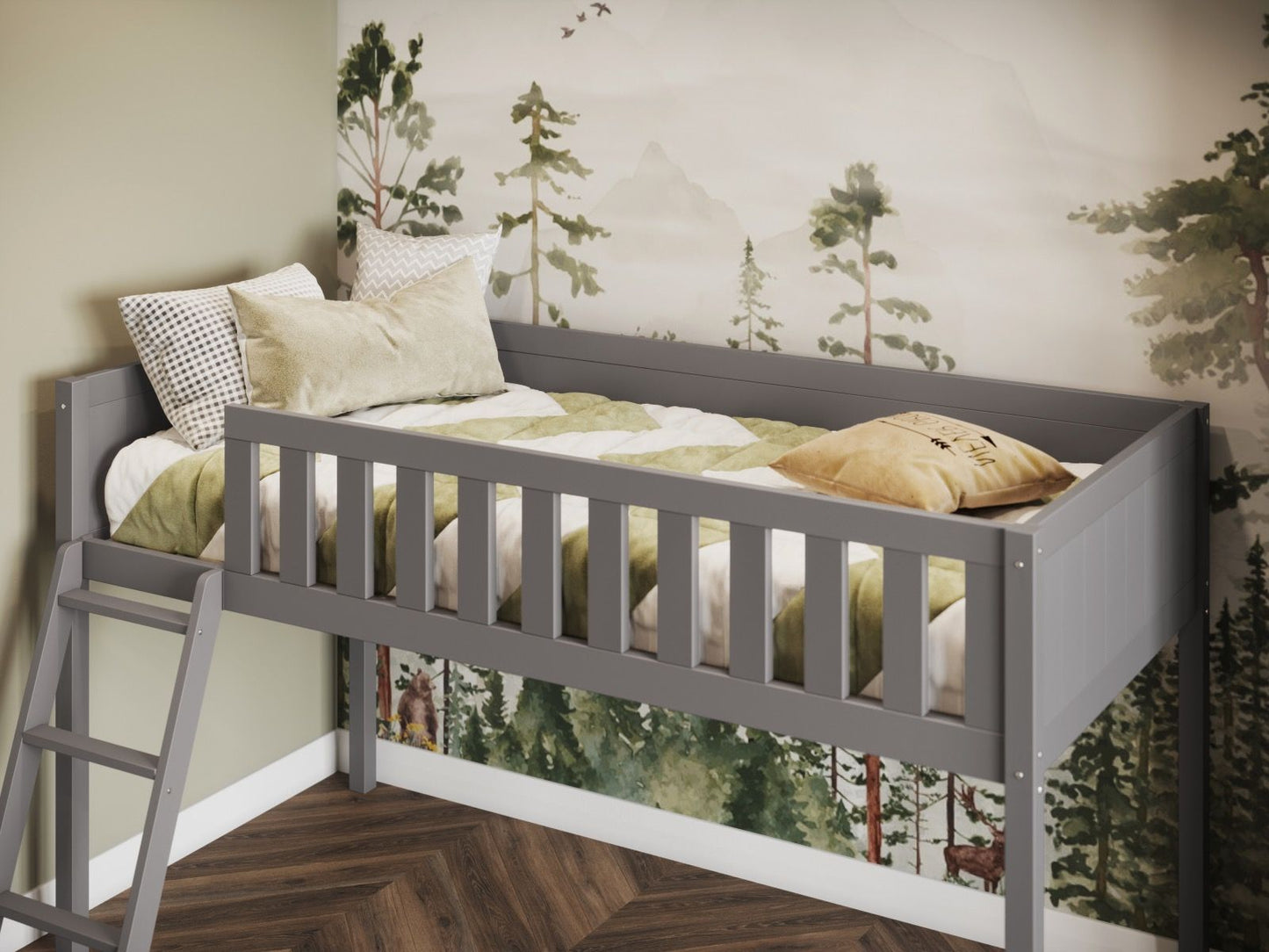 Flair Bea Midsleeper Wooden Cabin Bed