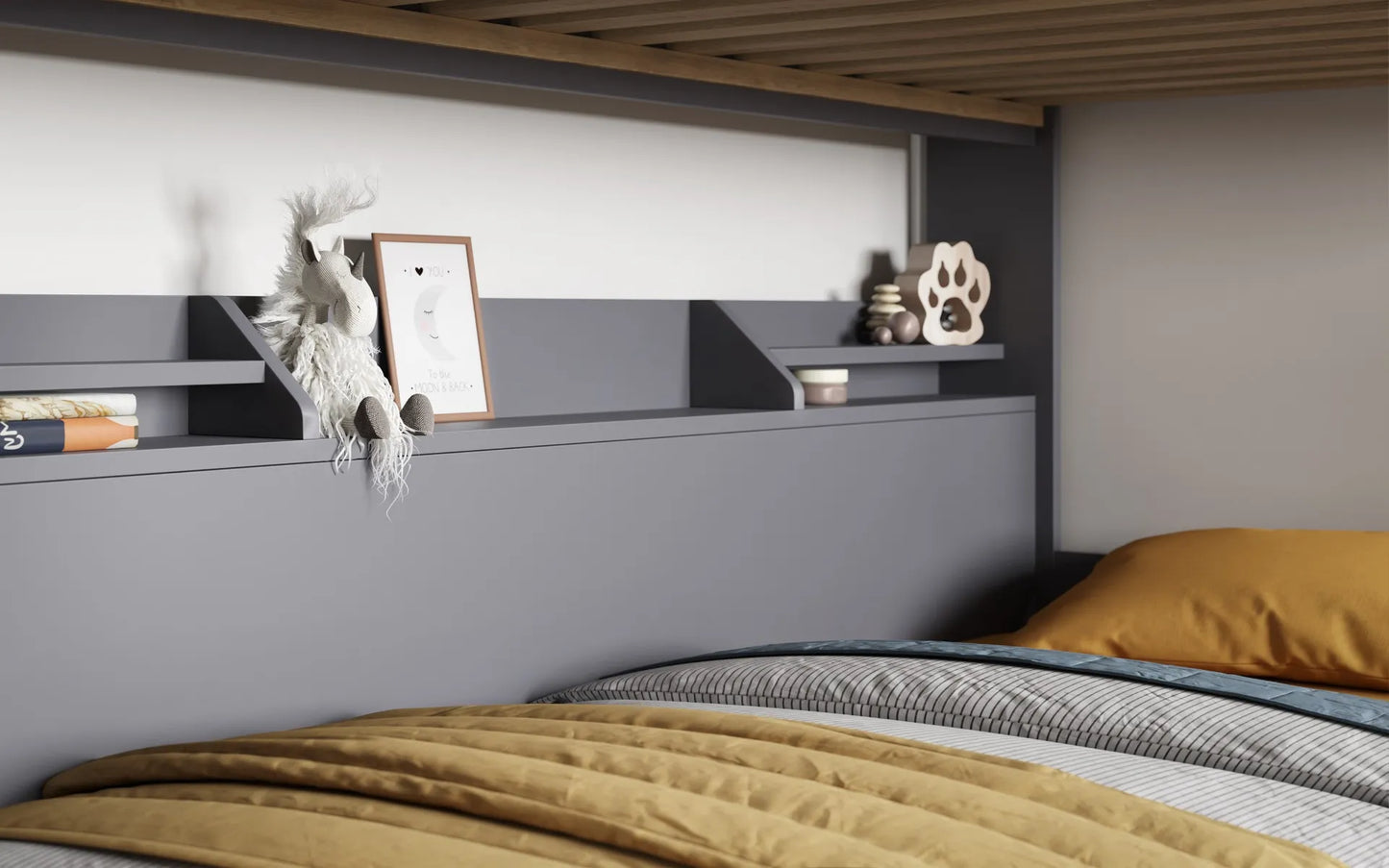 Flair Slick Staircase Bunk Bed With Storage