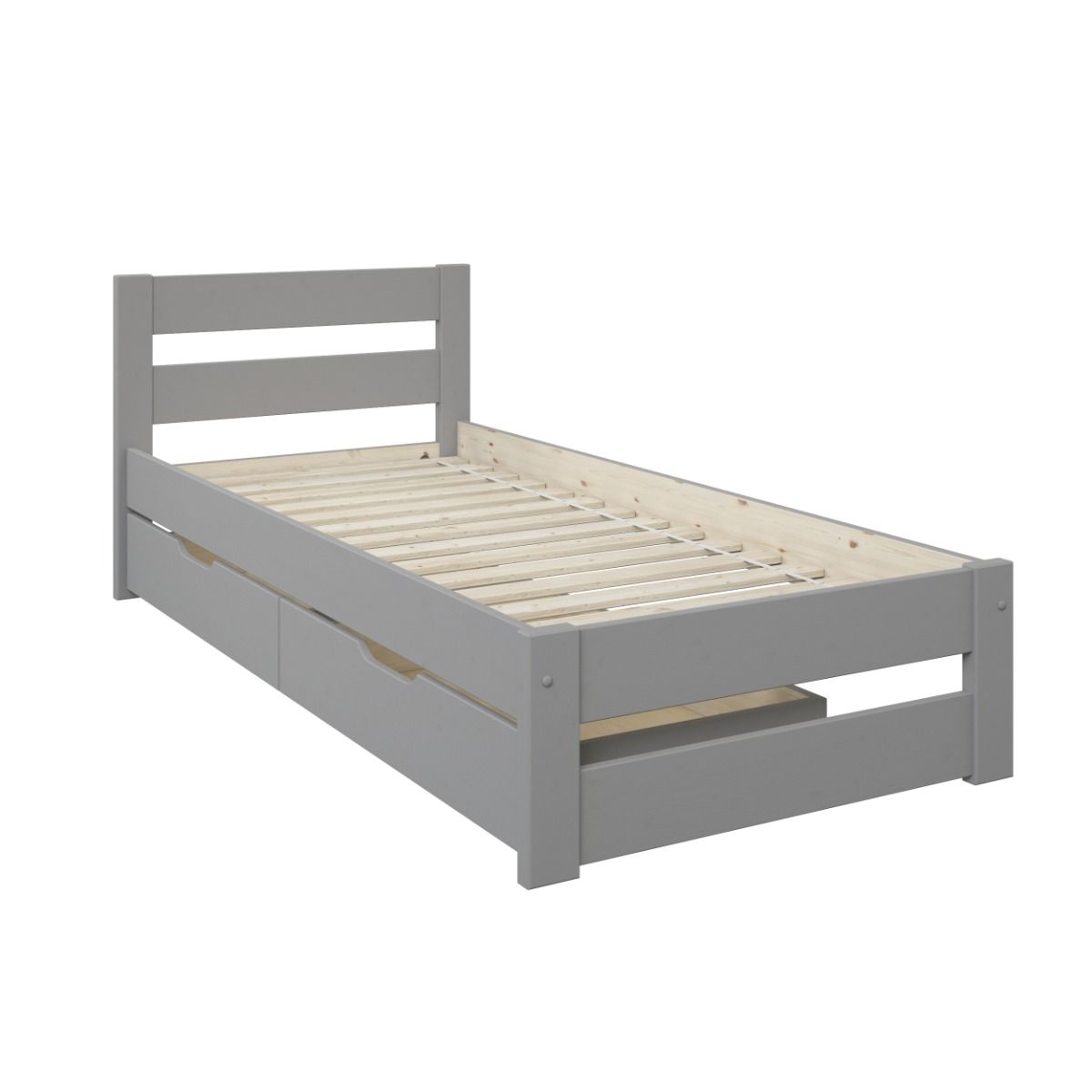 Noomi Tera Solid Wood Single Bed (FSC-CERTIFIED)