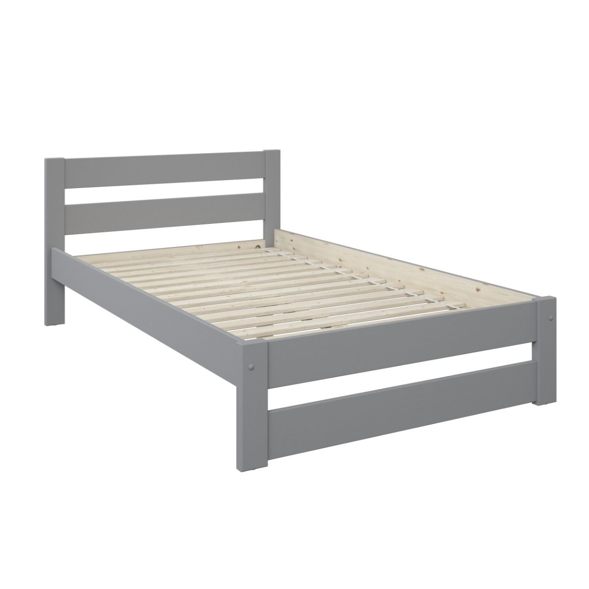 Noomi Tera Solid Wood Small Double Bed (FSC-CERTIFIED)