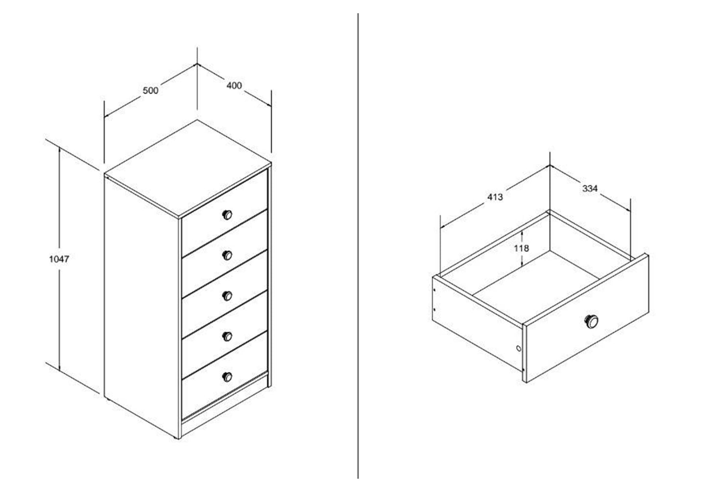 Flair Wizard Chest of Drawers