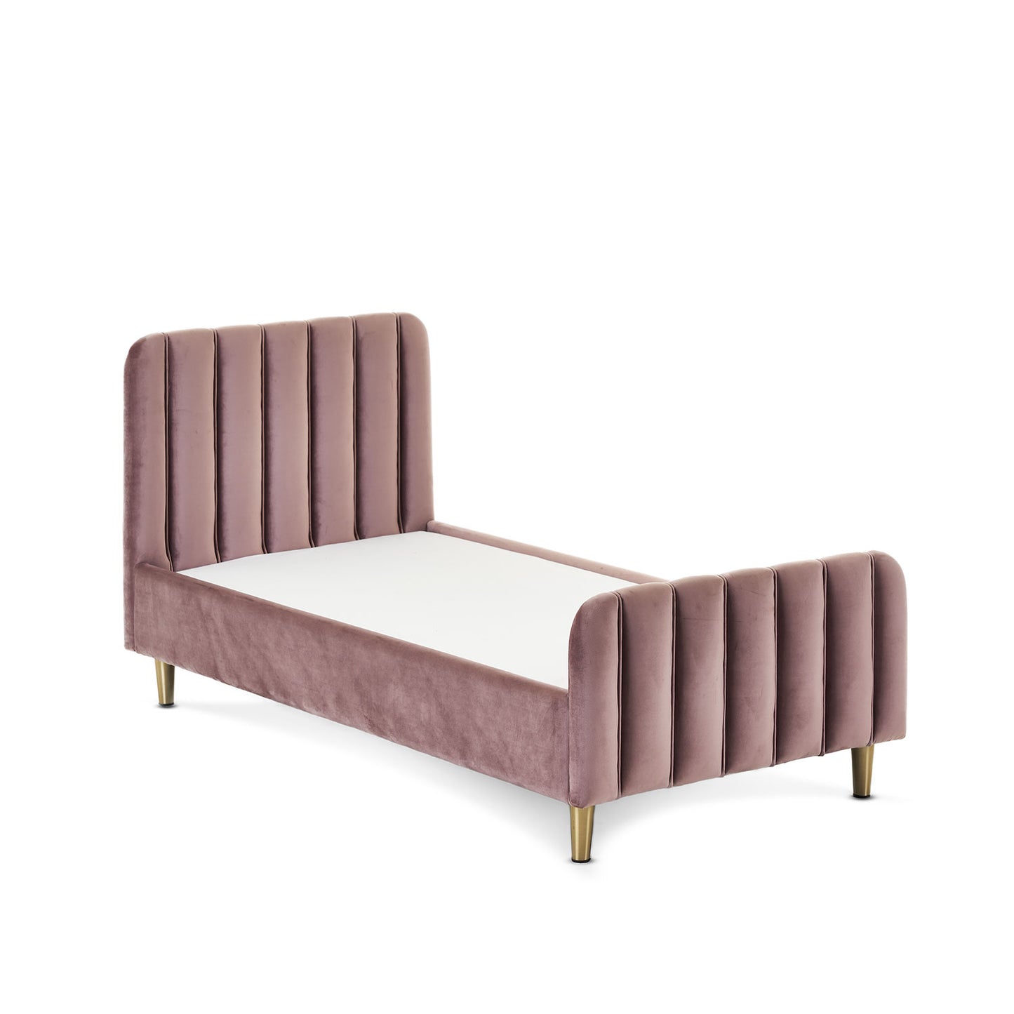 Obaby Gatsby Toddler Bed - Velvet Pink 140 x 70