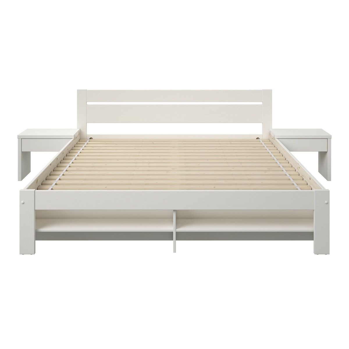 Noomi Pradis Storage Bed White (FSC-CERTIFIED)