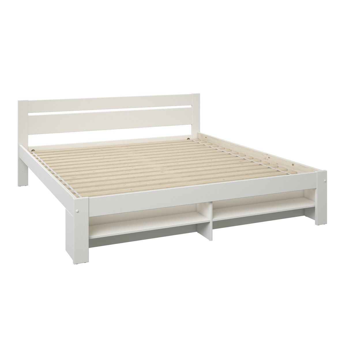 Noomi Pradis Storage Bed White (FSC-CERTIFIED)