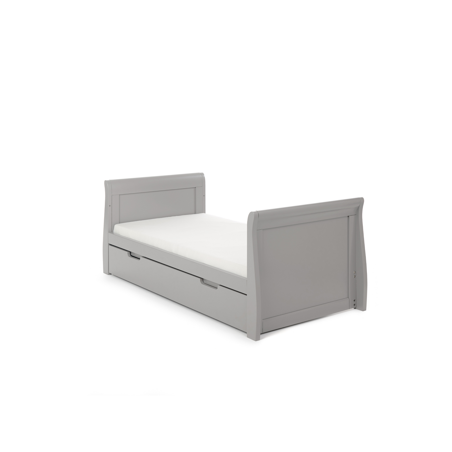 Obaby Stamford Classic Sleigh 7 Piece Room Set - Warm Grey 140 x 70