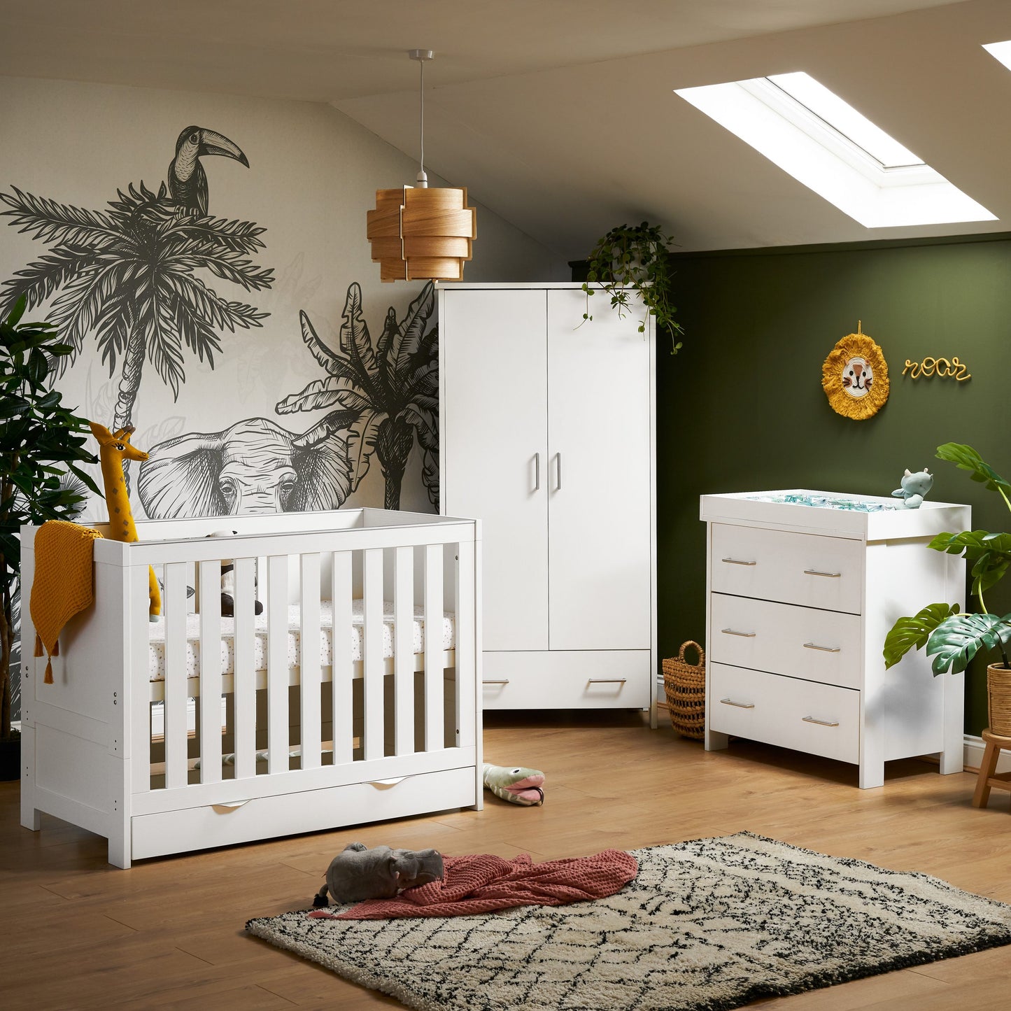 Obaby Nika Mini 3 Piece Room Set 120 x 60