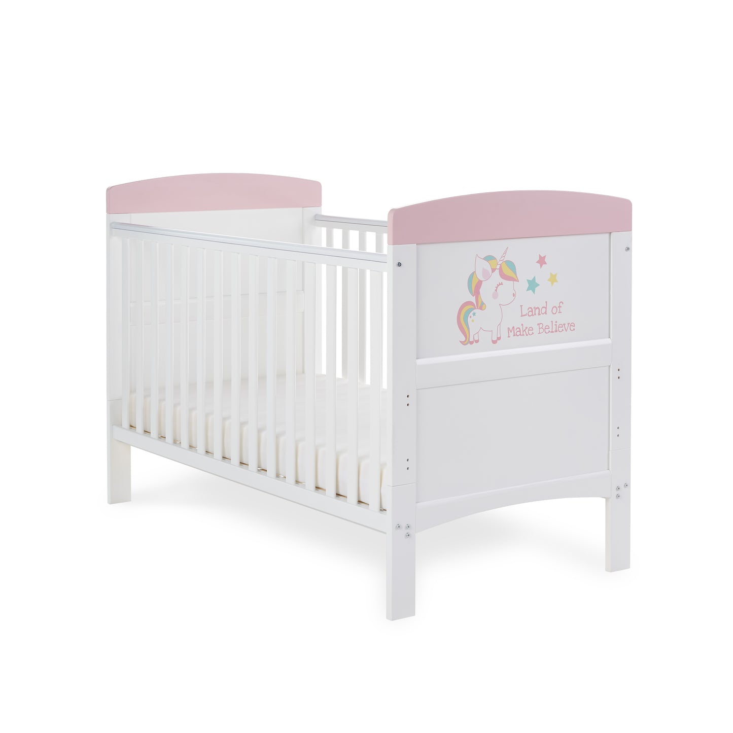 Obaby Grace Inspire Cot Bed - Unicorn 140 x 70