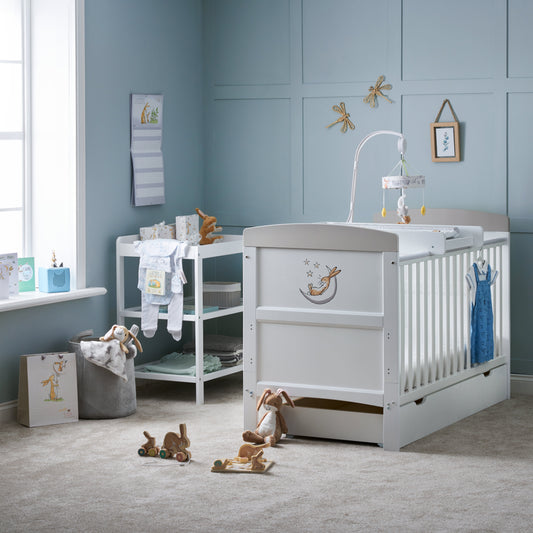 Obaby Grace Inspire Cot Bed - Guess - To the Moon & Back 140 x 70