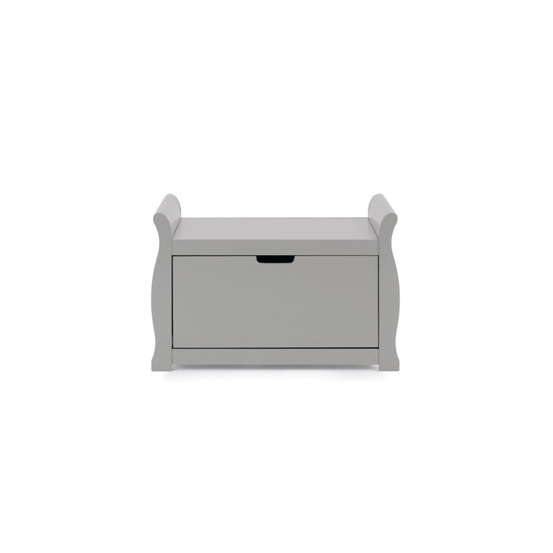 Obaby Stamford Classic Sleigh 7 Piece Room Set - Warm Grey 140 x 70