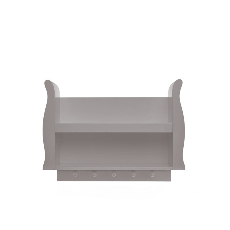 Obaby Stamford Luxe Sleigh 7 Piece Room Set - Taupe Grey 140 x 70