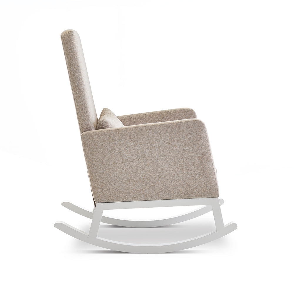 Obaby High Back Rocking Chair  - Oatmeal