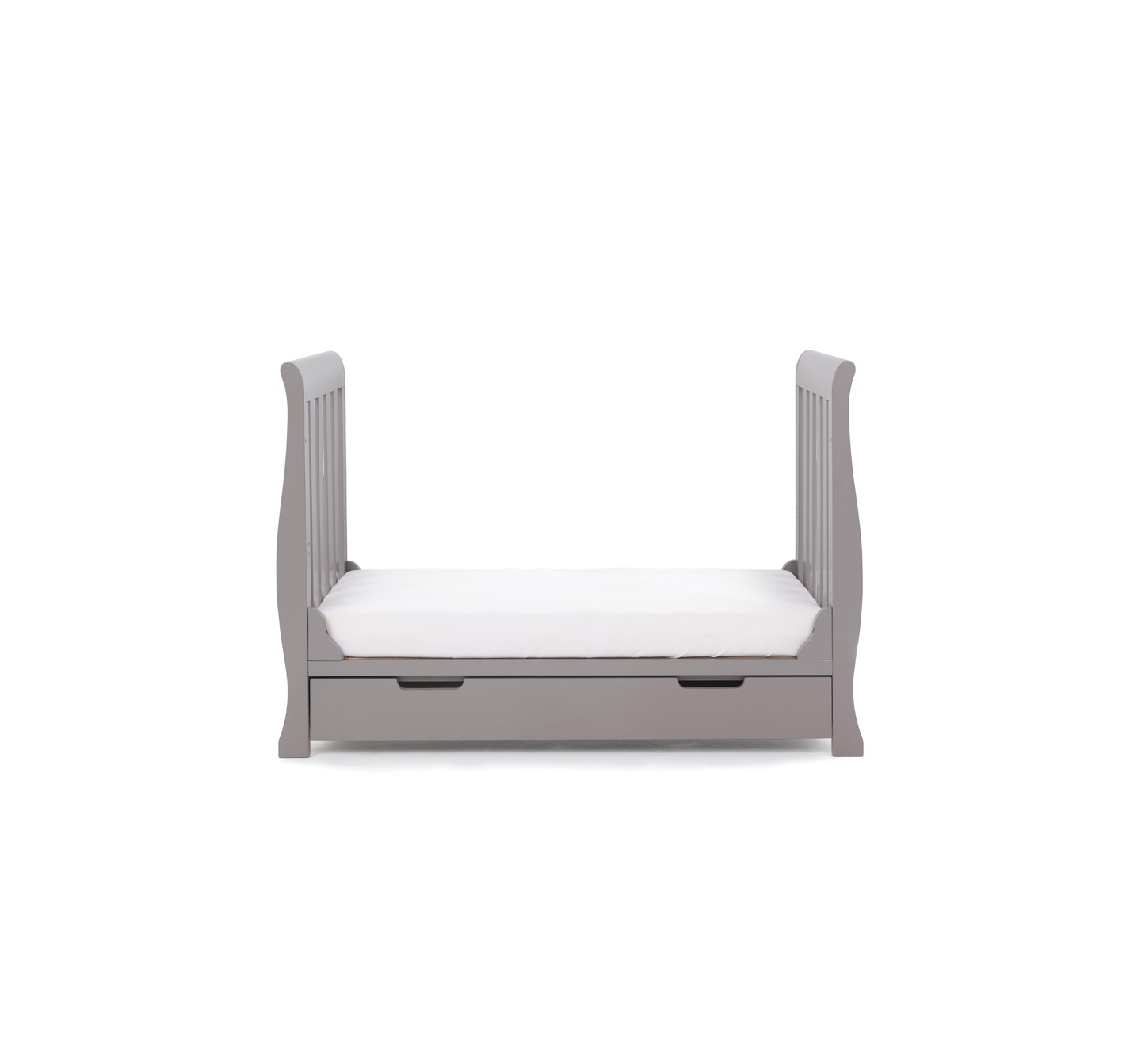 Obaby Stamford Mini Cot Bed - Taupe Grey 120 x 60