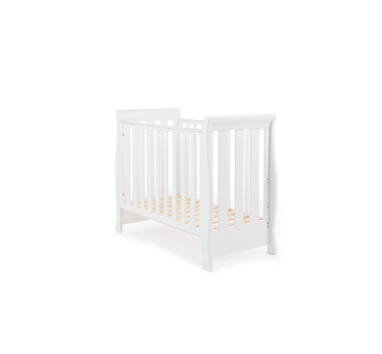 Obaby Stamford Space Saver Cot - White 100 x 50