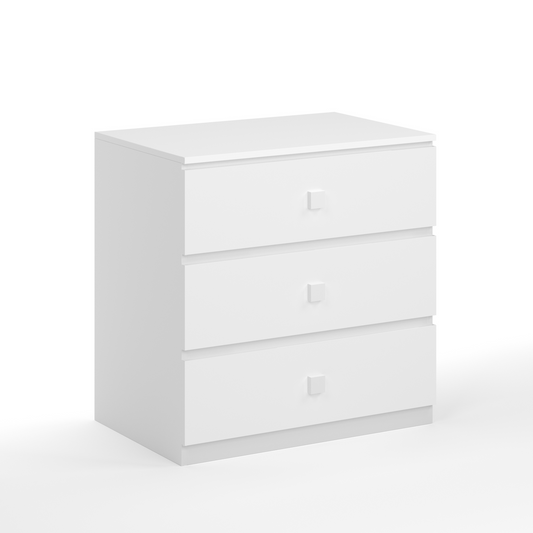 Kidsaw 3 Drawer White