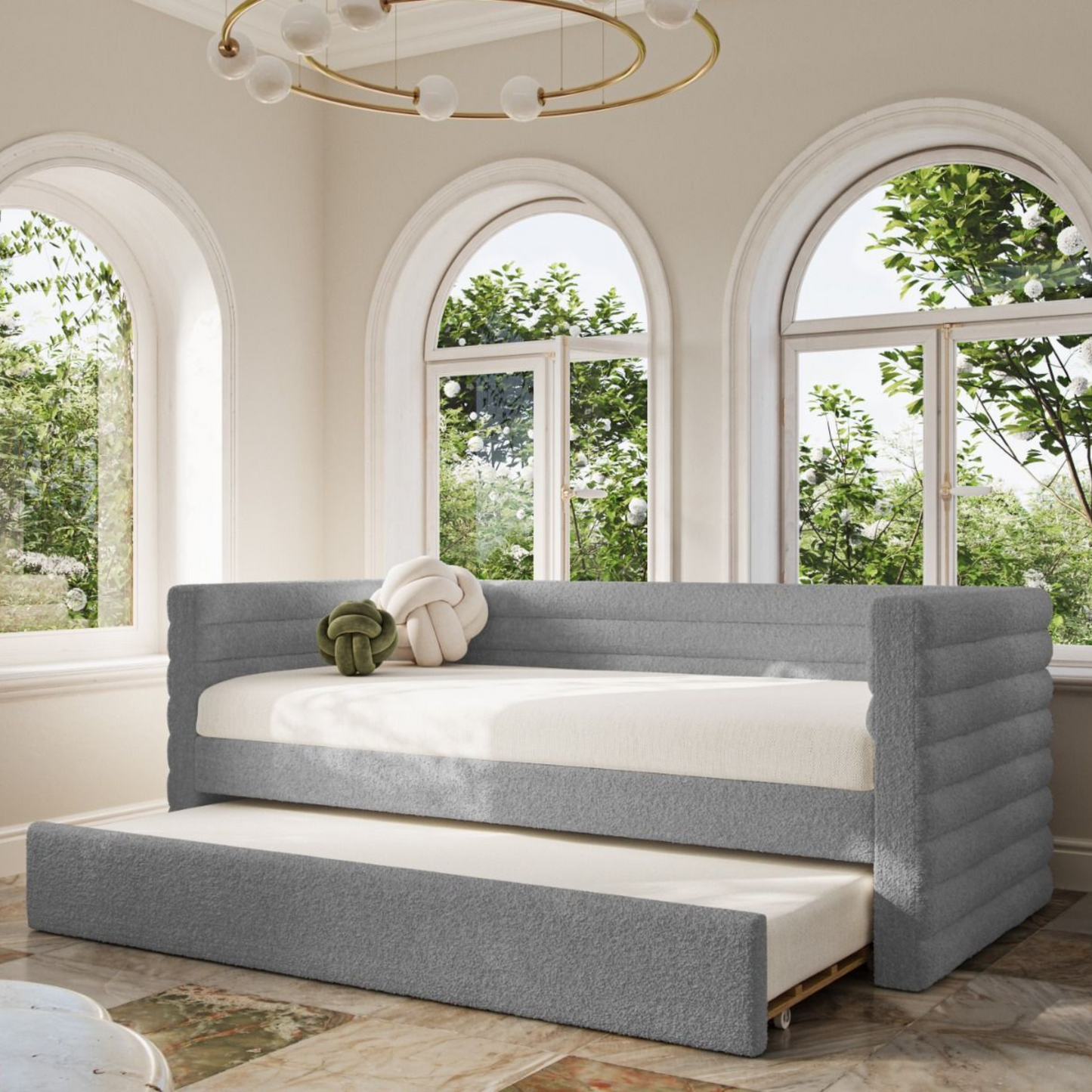 Flair Yuma Boucle Guest Bed