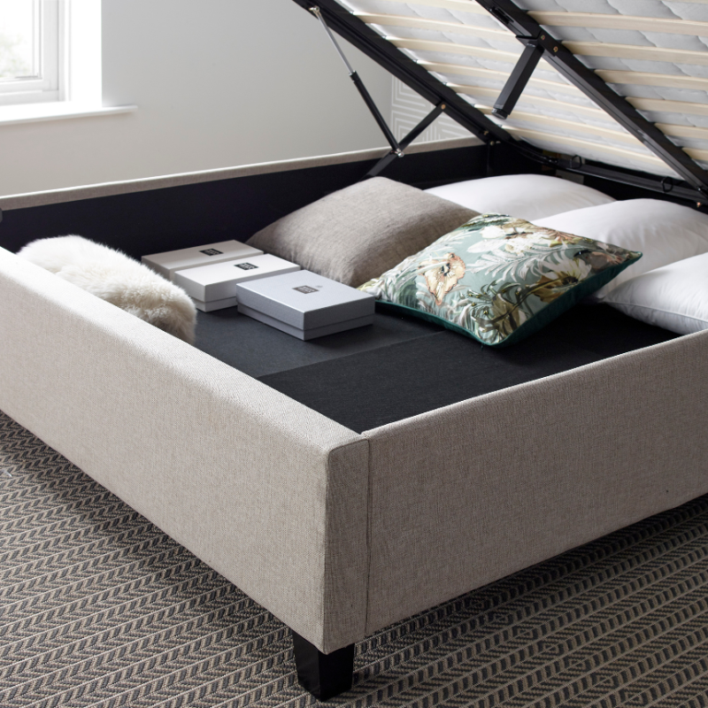 Bedmaster Brandon Fabric Ottoman Bed