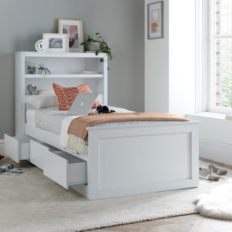 Bedmaster Enzo Wooden 3 Drawer Storage Bed