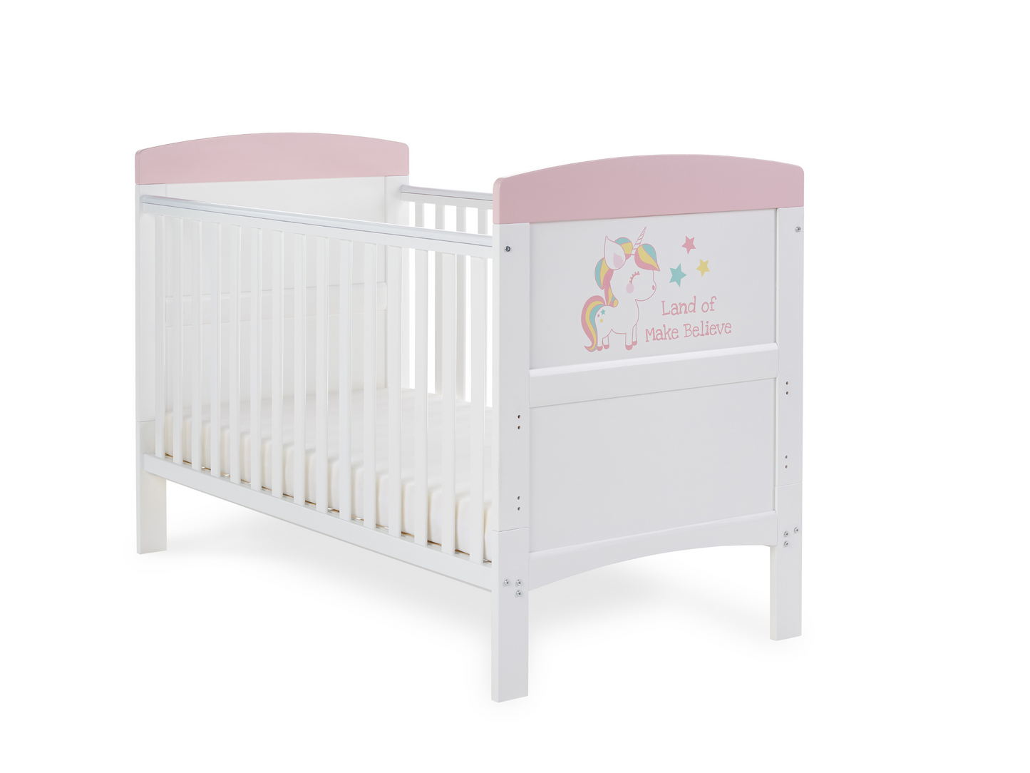 Obaby Grace Inspire Cot Bed - Unicorn 140 x 70