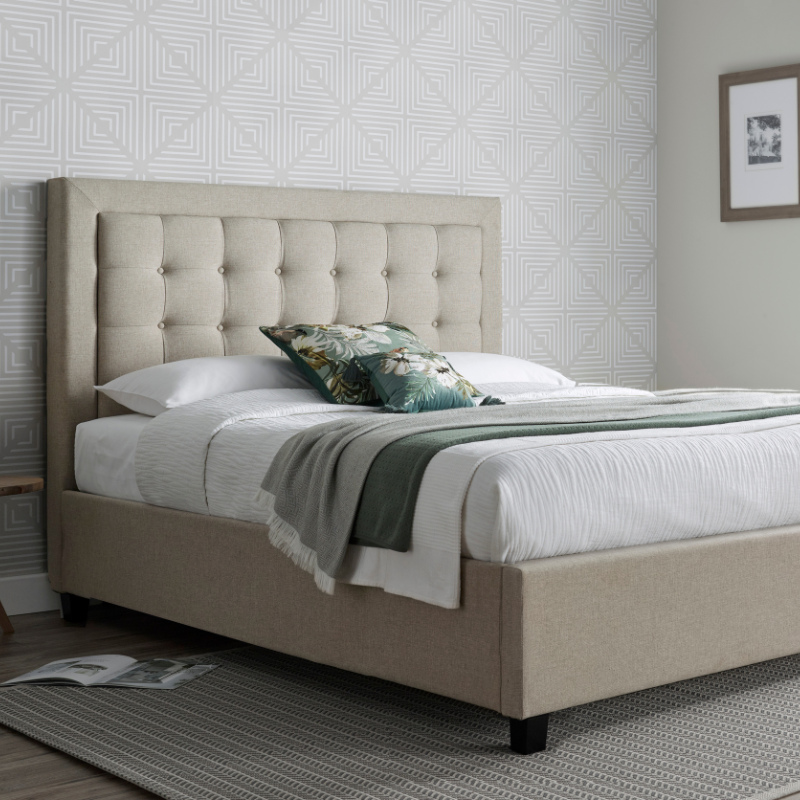 Bedmaster Brandon Fabric Ottoman Bed