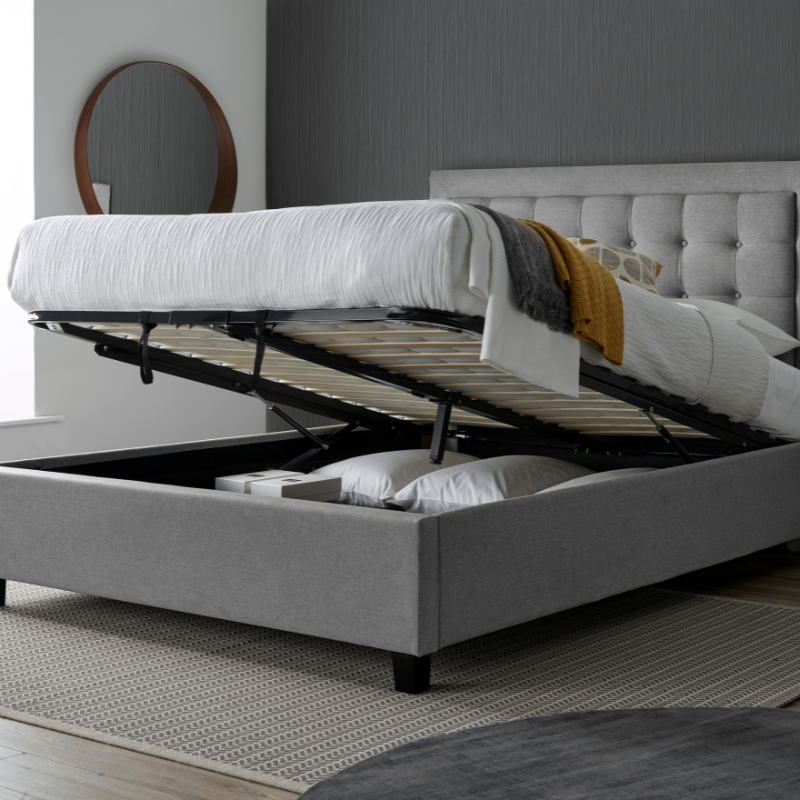 Bedmaster Brandon Fabric Ottoman Bed