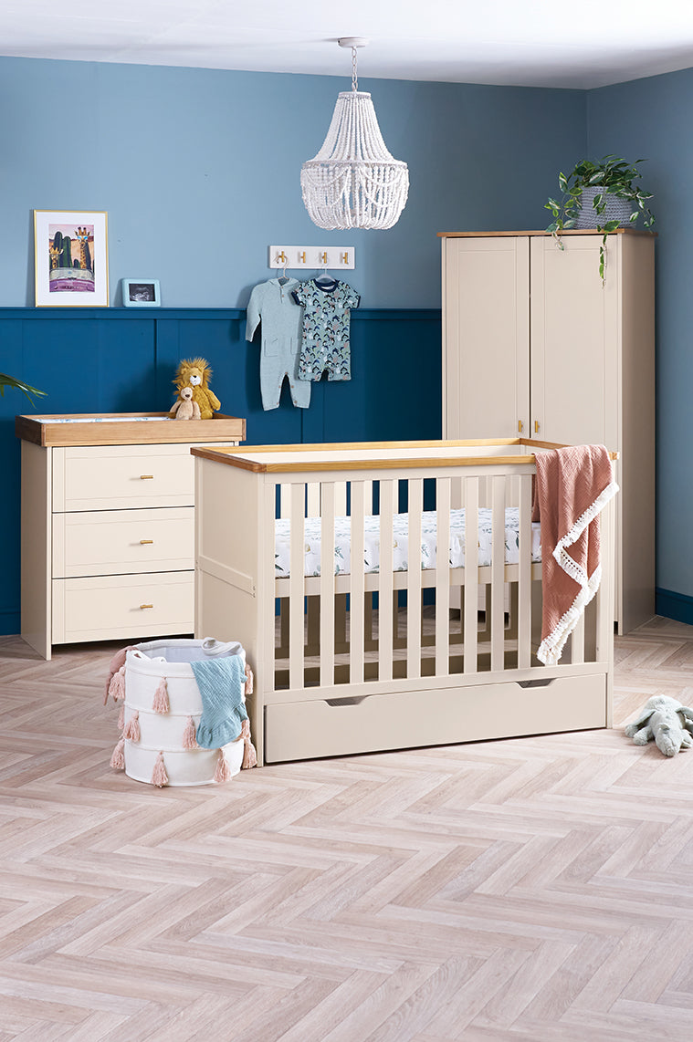 Obaby Evie Mini 3 Piece Room Set - Cashmere 120 x 60