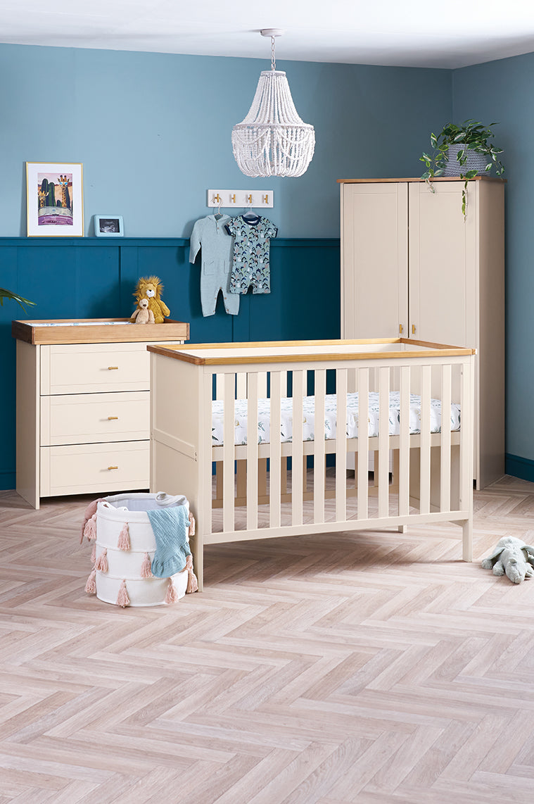 Obaby Evie Mini 3 Piece Room Set - Cashmere 120 x 60