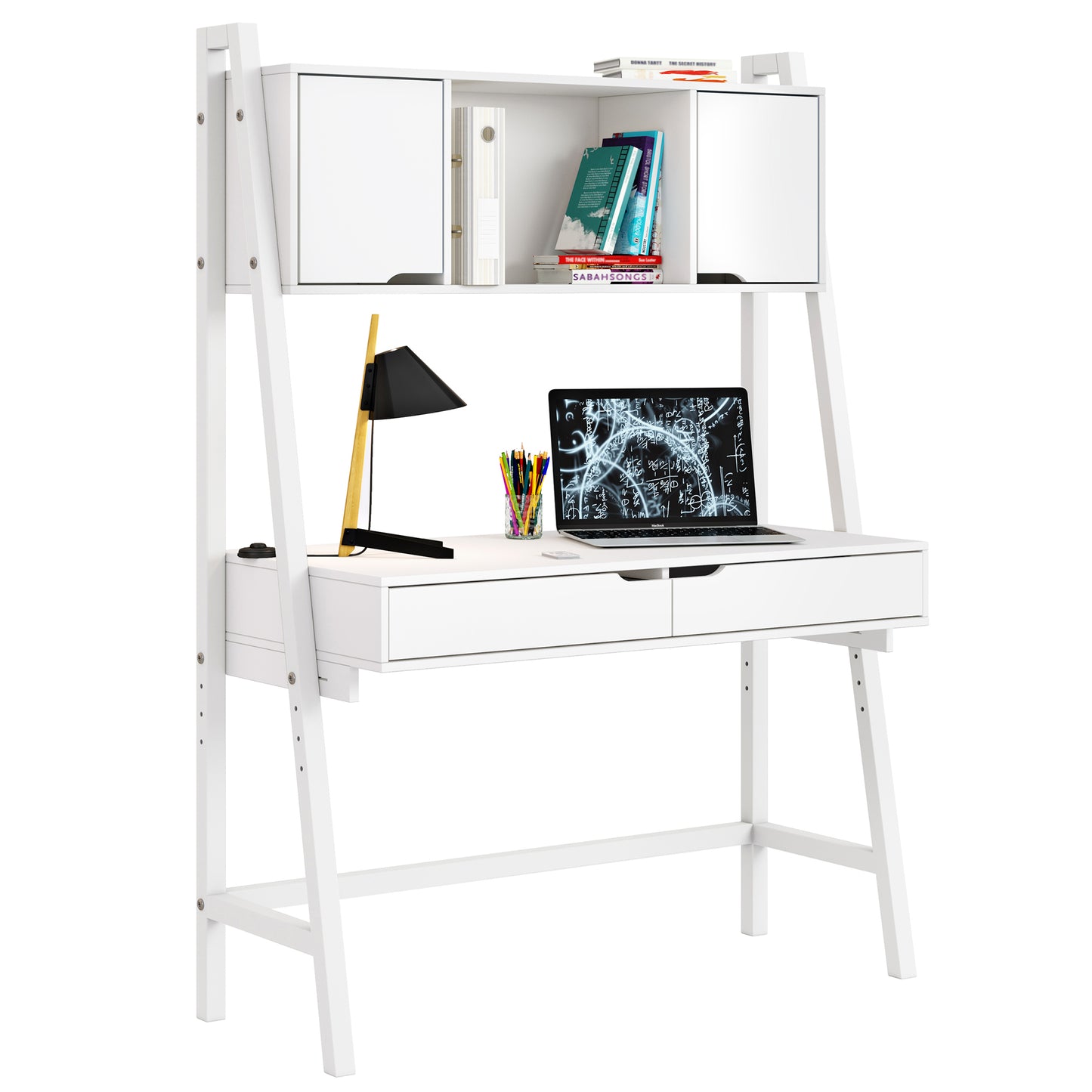 Kidsaw Trestle Work Station Desk - White