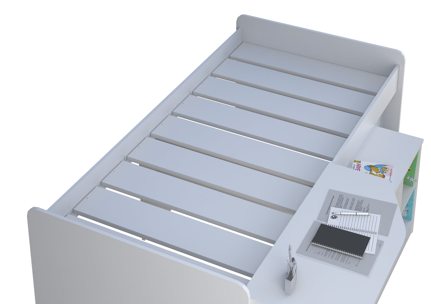 Kidsaw Pilot Cabin Bed - White