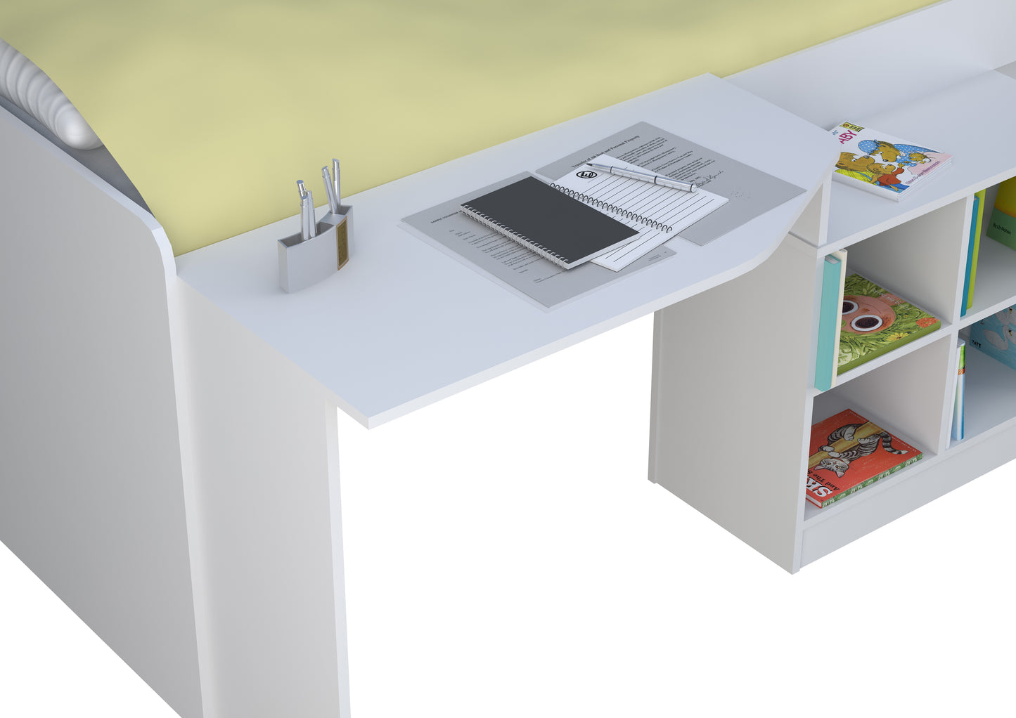 Kidsaw Pilot Cabin Bed - White